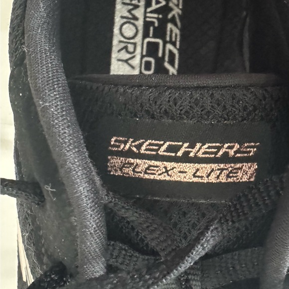 Skechers Flex Appeal Women’s Size 7.5 Black Athletic Running Sneakers - Picture 9 of 10